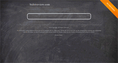 Desktop Screenshot of bidetreview.com